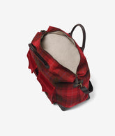 Harvard Safari Duffel Bag Harris Tweed - Red | My Style Bags