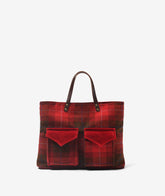 Safari Harris Tweed Handbag – Red - Handbags | My Style Bags