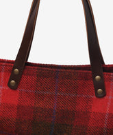 Safari Harris Tweed Handbag – Red - Handbags | My Style Bags