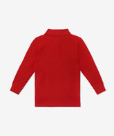 Red Long-Sleeved Polo for Babies - Baby Travel Accessories | My Style Bags
