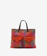 Safari Harris Tweed Handbag – Orange - Handbags | My Style Bags