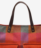 Safari Harris Tweed Handbag – Orange - Handbags | My Style Bags