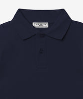 Blue Long-Sleeved Polo for Babies - Baby Travel Accessories | My Style Bags