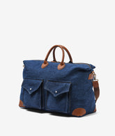 Harvard Safari Duffel Bag Blue Ranch Candiani - Custom Travel Bags | My Style Bags