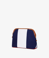 Trousse Large Stripe in White/Blue - New Collection Cosmetic Travel Bags | My Style Bags