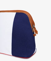 Trousse Large Stripe in White/Blue - New Collection Cosmetic Travel Bags | My Style Bags