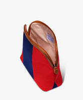 Trousse Large Stripe in Blue/Red - New Collection Cosmetic Travel Bags | My Style Bags