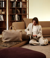 Harvard Duffel Bag x Sesia&Co. / Cappuccino - My Style Bags