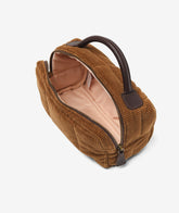 Beauty Case Velour - Camel | My Style Bags