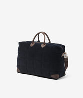 Harvard Duffel Bag Velour - Large in Dark Blue | My Style Bags