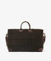 Harvard Duffel Bag Velour - Large in Forest Green | My Style Bags