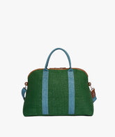 London Duffel Bag Procida in Green/Light Blue - New Collection Duffel Bags | My Style Bags