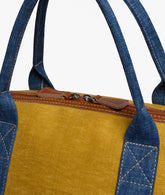 London Duffel Bag Procida in Ochre/Denim - New Collection Duffel Bags | My Style Bags