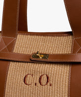 Large Handbag Naxos in Straw | My Style Bags
