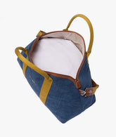 London Duffel Bag Procida in Denim/Ochre - New Collection Duffel Bags | My Style Bags