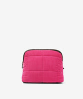 Trousse Large Velour - Fuchsia - Cosmetic Travel Bags | My Style Bags