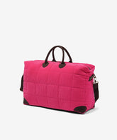 Harvard Duffel Bag Velour - Large in Fucsia | My Style Bags