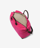 Harvard Duffel Bag Velour - Large in Fucsia | My Style Bags