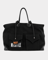 Harvard Safari Small Duffel Bag X Dadimatto - Black | My Style Bags