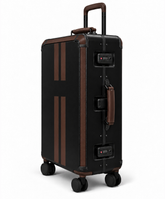 Trolley Large - Black with Stripes - Custom Suitcases | My Style Bags