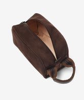 Boston Beauty Case Twinline - Chocolate - Cosmetic Travel Bags | My Style Bags