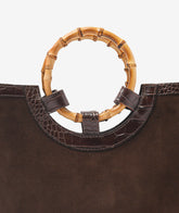 Bamboo Deluxe & Cocco Handbag – Dark Brown - Handbags | My Style Bags