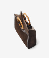 Bamboo Deluxe & Cocco Handbag – Dark Brown - Handbags | My Style Bags