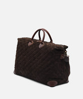 Duffel Bag Quilted Harvard Large - Tobacco - Dark Brown | My Style Bags