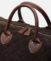 Duffel Bag Quilted Harvard Large - Tobacco - Dark Brown | My Style Bags