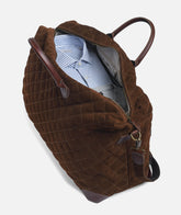 Duffel Bag Quilted Harvard Large - Tobacco | My Style Bags