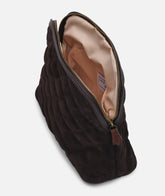 Trousse Aspen Large Quilted - Dark Brown - Dark Brown | My Style Bags