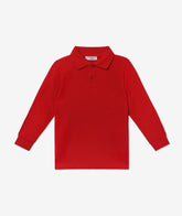 Red Long-Sleeved Polo for Babies - Baby Travel Accessories | My Style Bags