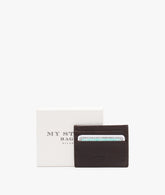 Credit Card Holder Dark Brown - Dark Brown | My Style Bags