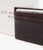 Credit Card Holder Dark Brown - Dark Brown | My Style Bags