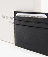 Credit Card Holder Black - Black | My Style Bags