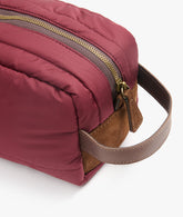 Beauty Case Boston Piumino - Burgundy - Burgundy | My Style Bags