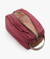 Beauty Case Boston Piumino - Burgundy - My Style Bags