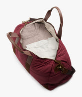 Duffel Bag Boston Piumino - Burgundy | My Style Bags