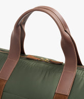 Duffel Bag Boston Piumino - Dark Green - Dark Green | My Style Bags