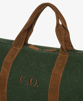 Boston Duffel Bag Large Felt in Green - Dark Green | My Style Bags