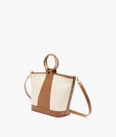Handbag Canvas Small Light Brown	 | My Style Bags