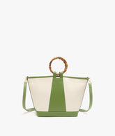 Handbag Canvas Small Green | My Style Bags