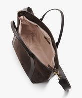 Handbag Lola Large Twin Deluxe Dark Brown | My Style Bags