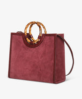 Bamboo Handbag Deluxe - Large in Burgundy | My Style Bags