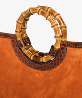 Bamboo Handbag Deluxe - Large in Orange - Orange | My Style Bags