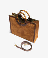 Bamboo Handbag Deluxe - Large in Tobacco - Tobacco | My Style Bags
