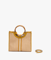 Handbag Bamboo Positano Mustard	 | My Style Bags