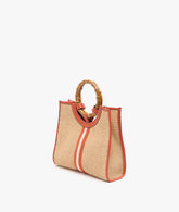 Handbag Bamboo Positano Orange	 | My Style Bags