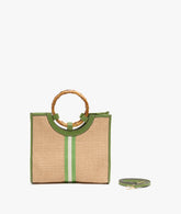 Handbag Bamboo Positano Green	 | My Style Bags