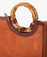 Bamboo Handbag Deluxe - Medium in Orange - Orange | My Style Bags